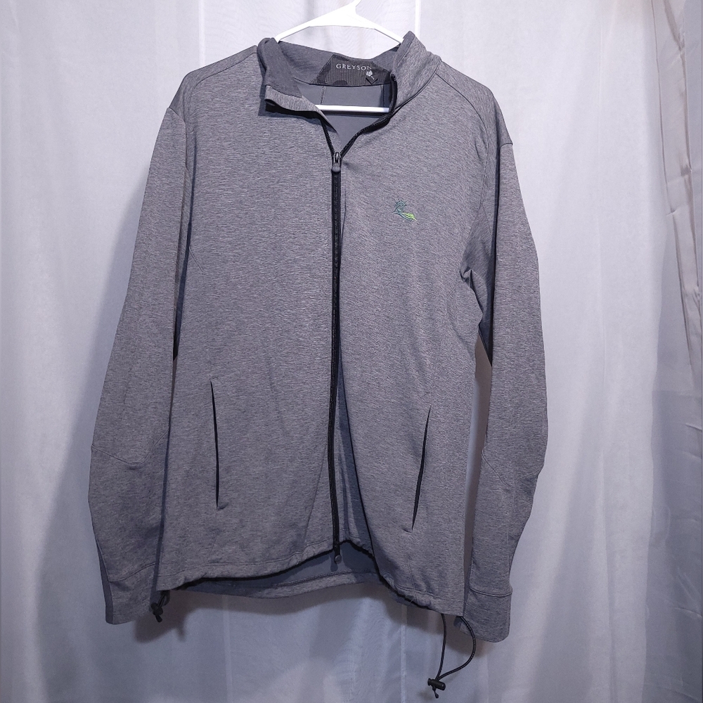 Greyson Gray Windbreaker Jacket